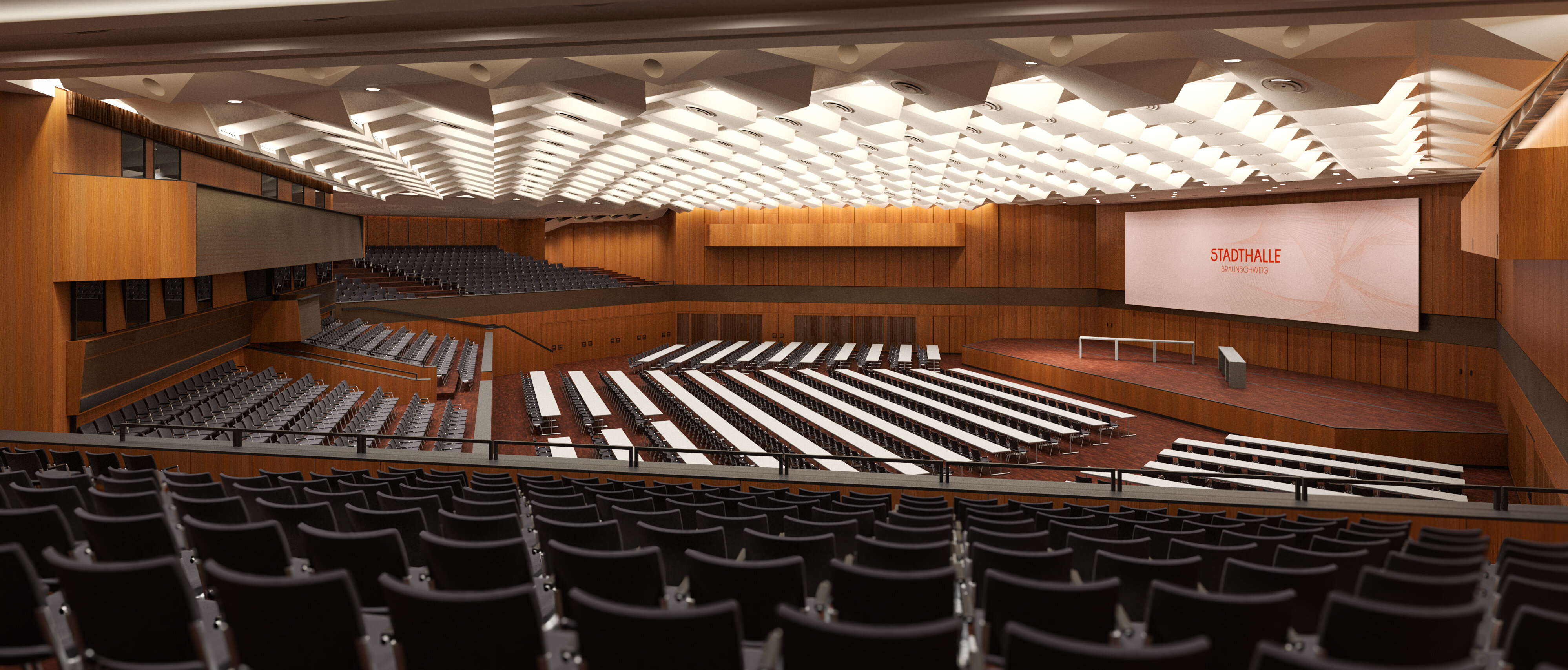 Großer Saal, Ansicht Empore